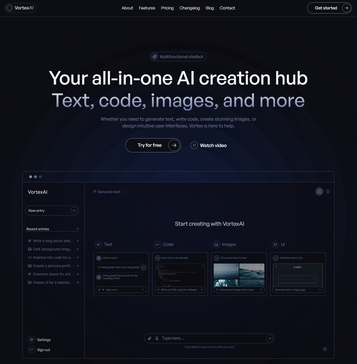 Fintech Dashboard Interface